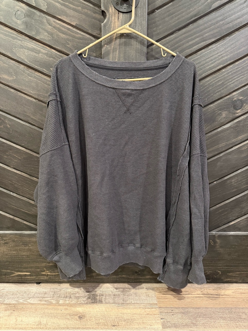 AE waffle tunic